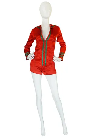 1971 Astrid Lundstrom's Mr Freedom Sailor Suit Shorts Set