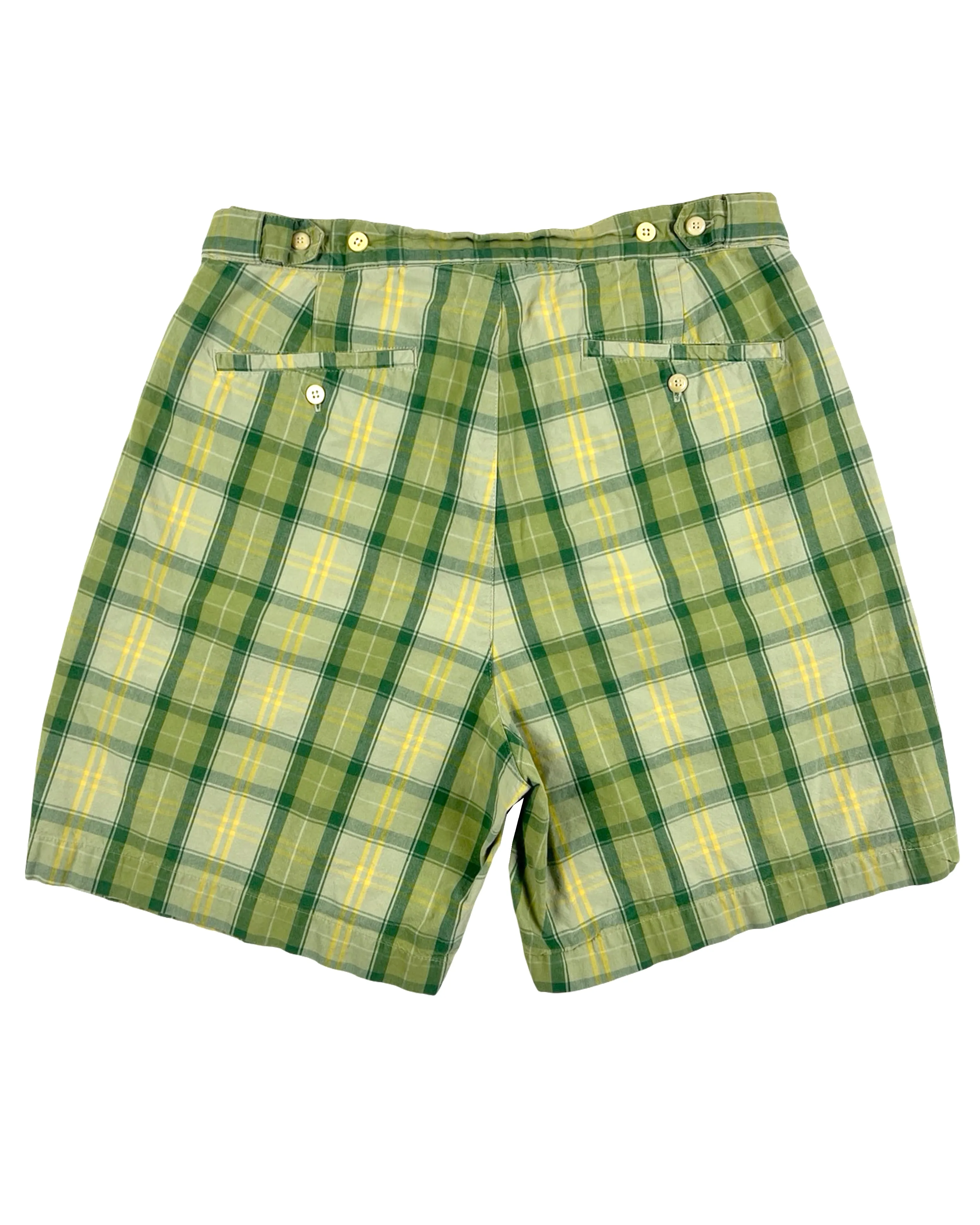 1990’s Nike Supreme Court Cotton Plaid Tennis Shorts