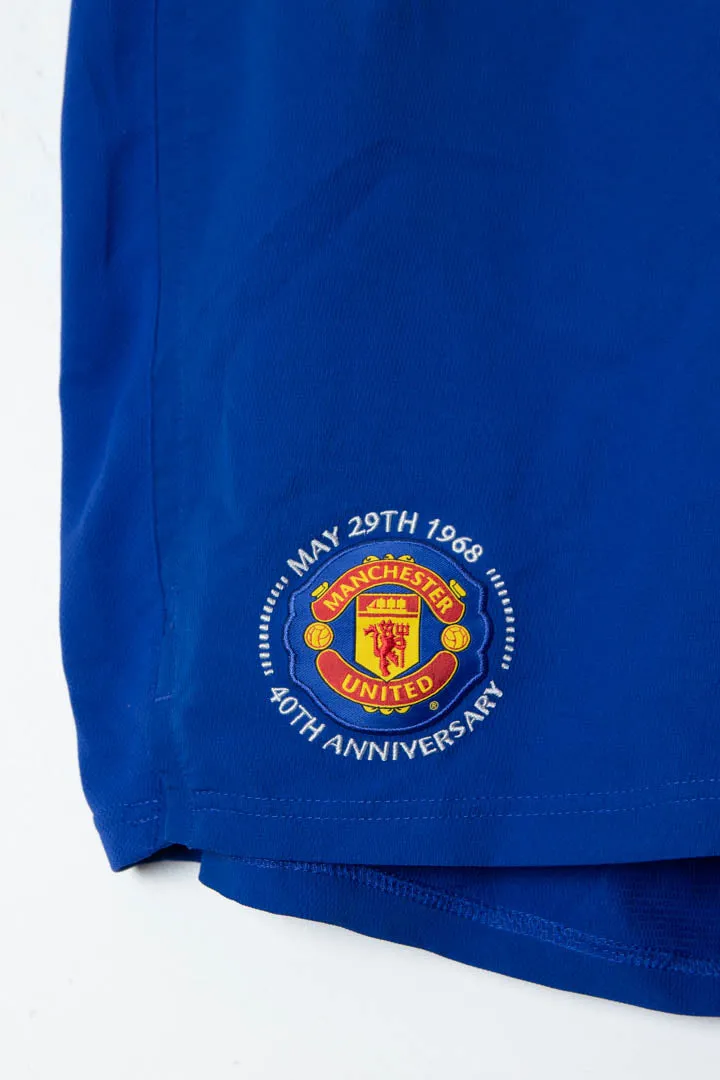 2008-09 Manchester United Third Kit Football Shorts (L)
