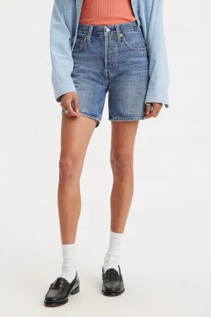 501® Mid Thigh Shorts Blue Beauty Medium Wash