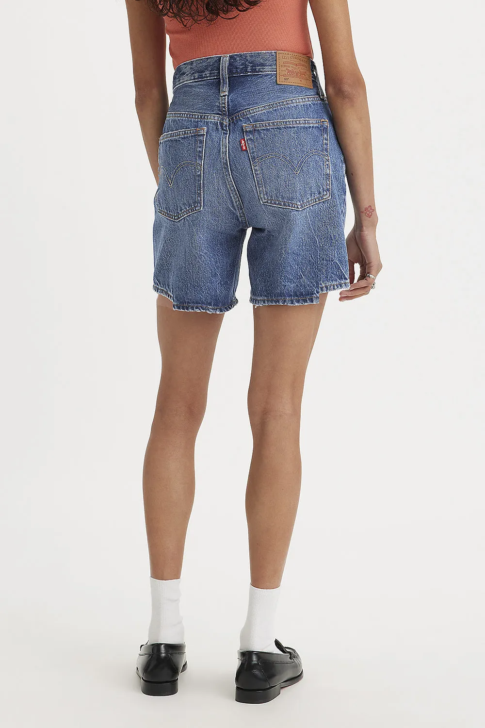 501® Mid Thigh Shorts Blue Beauty Medium Wash