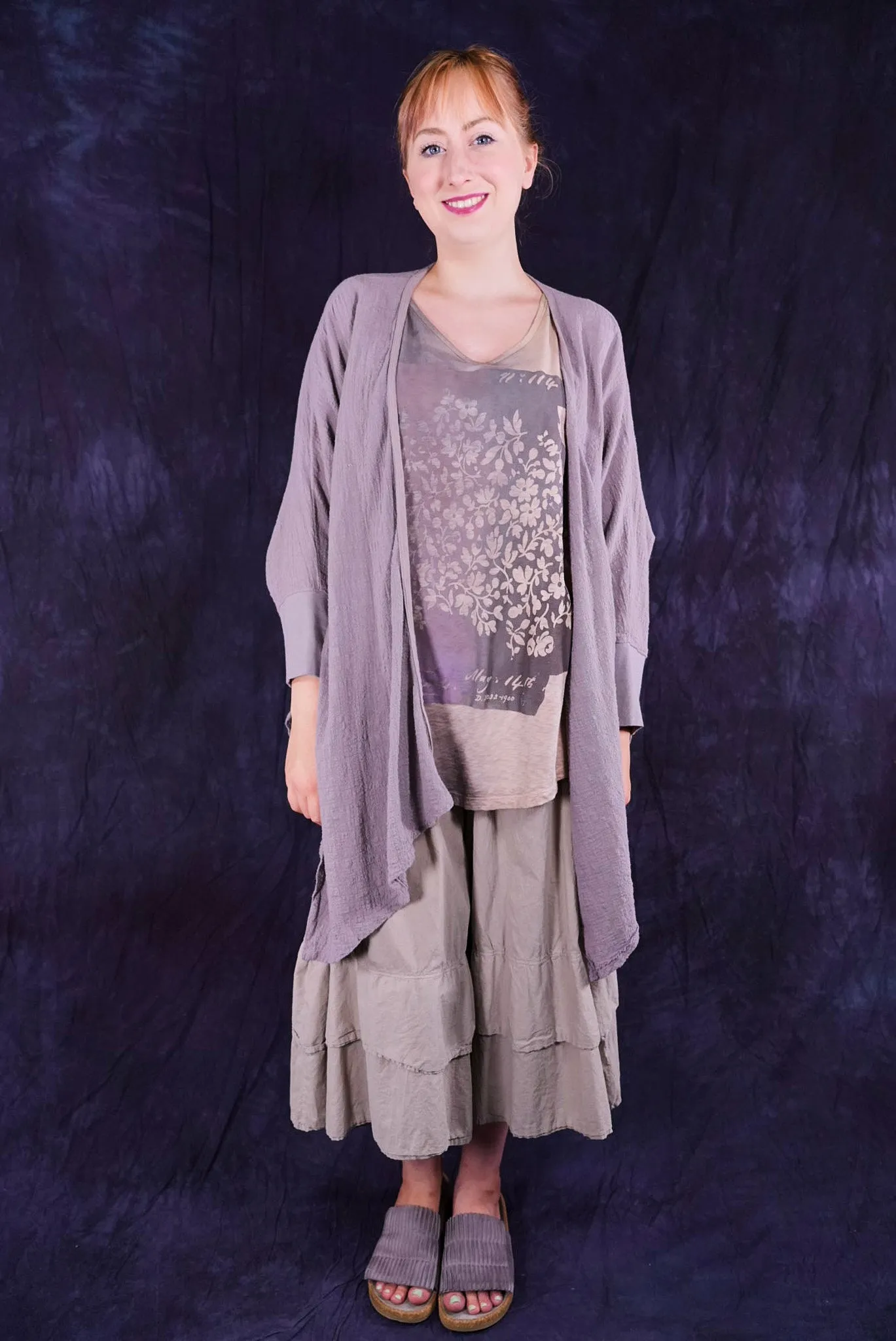 5234 Textured Cardi Shantung