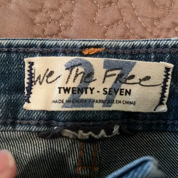 8. Free People Curvy Vintage High Rise Denim Shorts in Lolita Blue