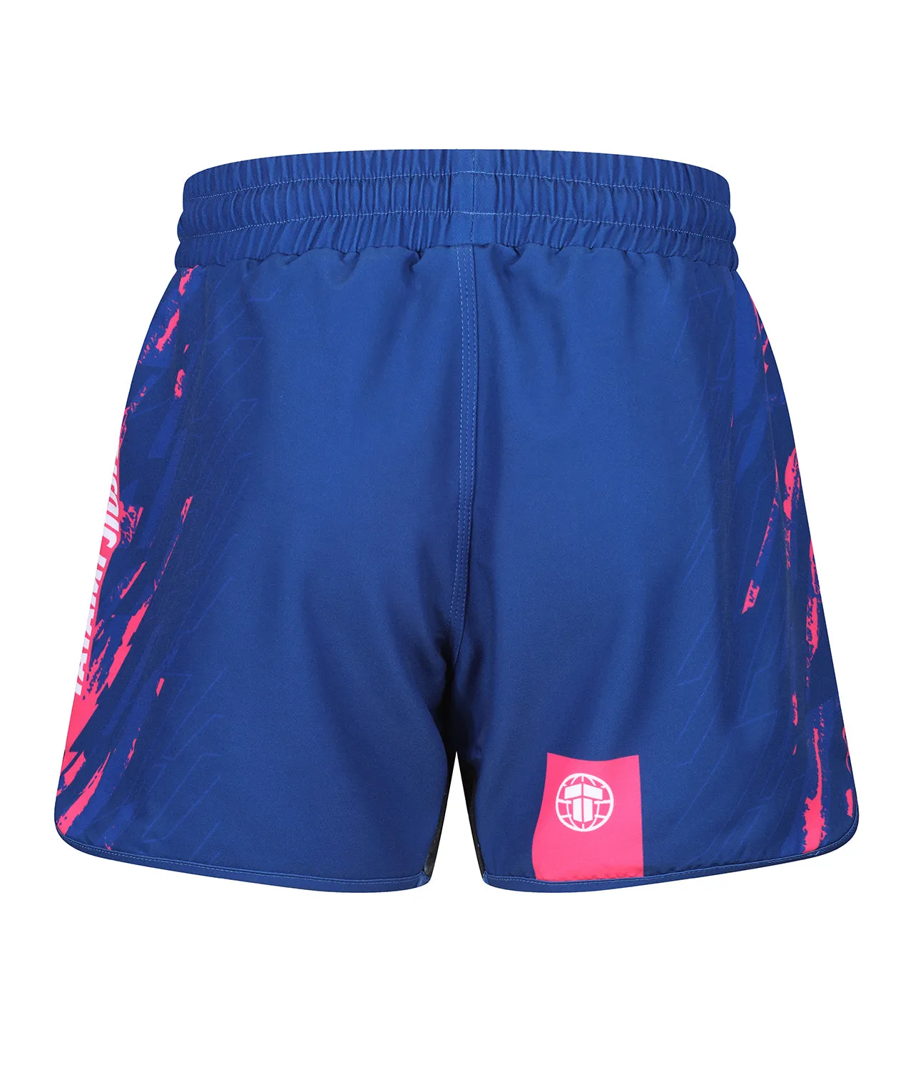 Abstract High Cut Shorts - Pink