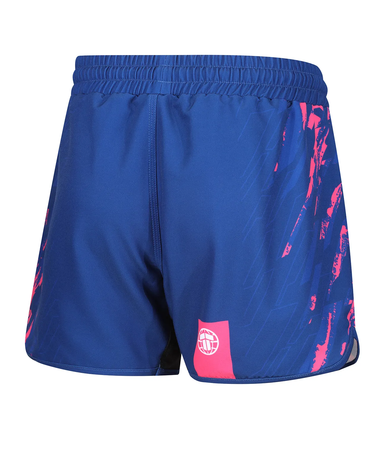 Abstract High Cut Shorts - Pink