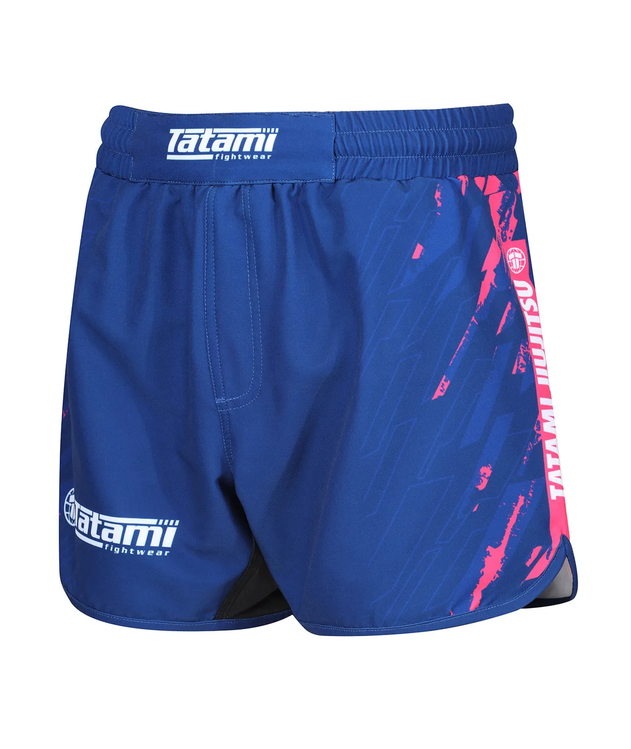 Abstract High Cut Shorts - Pink