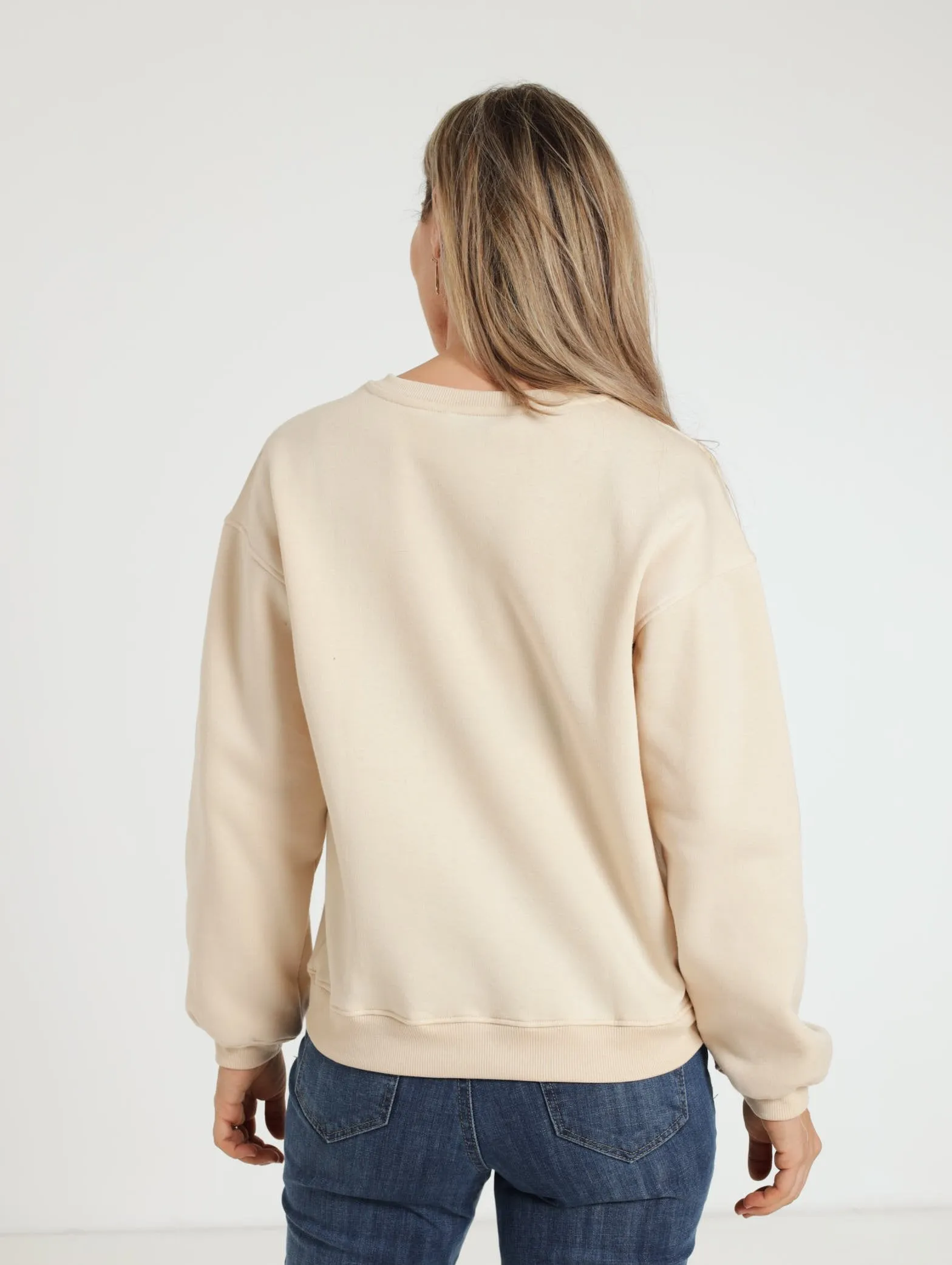 Active Pullover - Light Stone