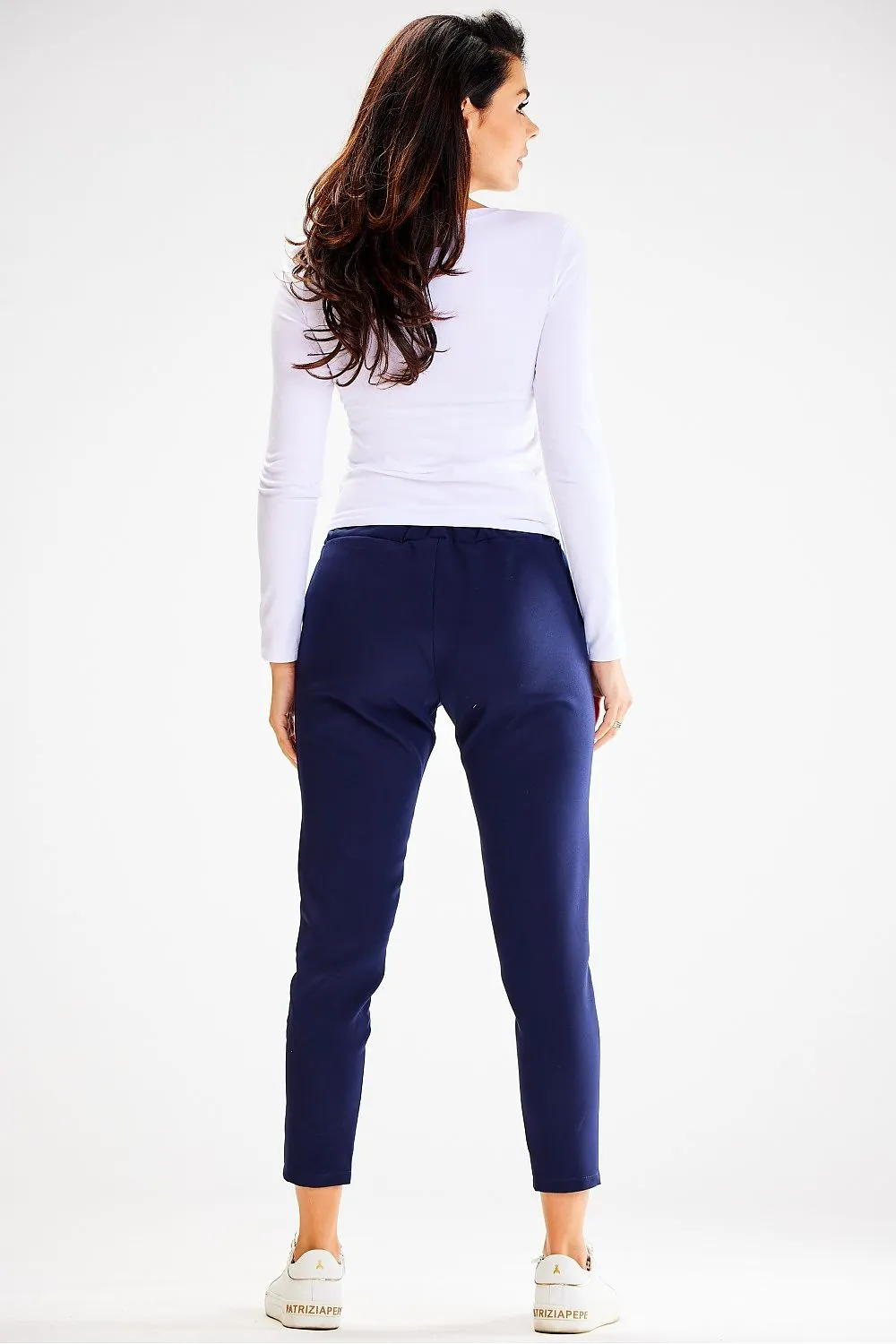 Adjustable Waist Fitted Trousers