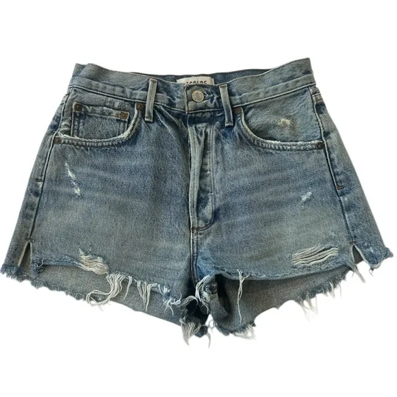 Agolde Jaden Vintage Denim Shorts