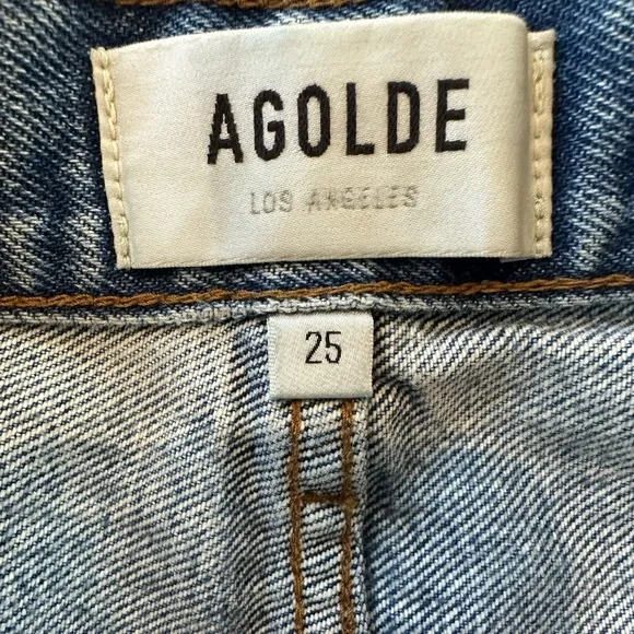 Agolde Jaden Vintage Denim Shorts