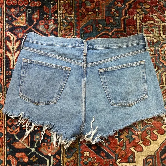 AGOLDE Parker Distressed Cut Off Shorts size 31