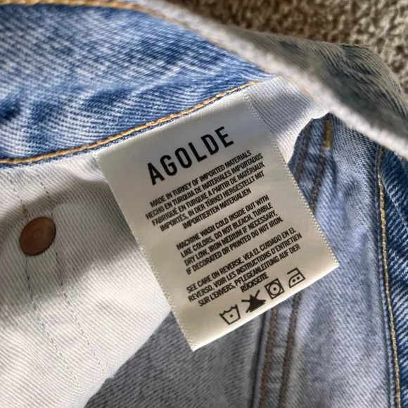 AGOLDE | Parker Vintage Cutoff Shorts (Swapmeet)
