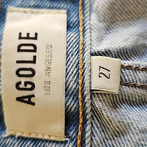 AGOLDE Vintage Parker Cut Off Shorts.