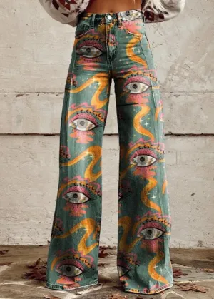 Alessia | Boho Wide-Leg Pants