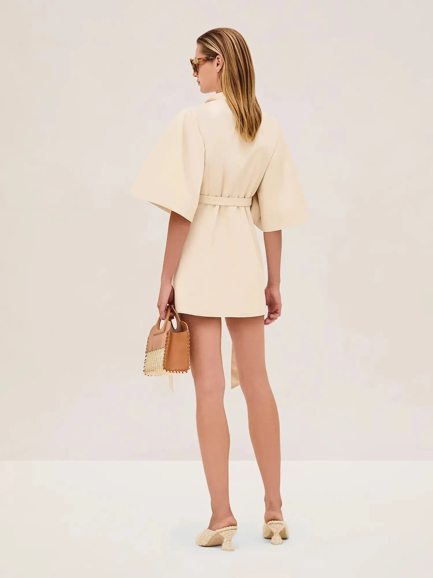 Alexis Corya Dress in Beige