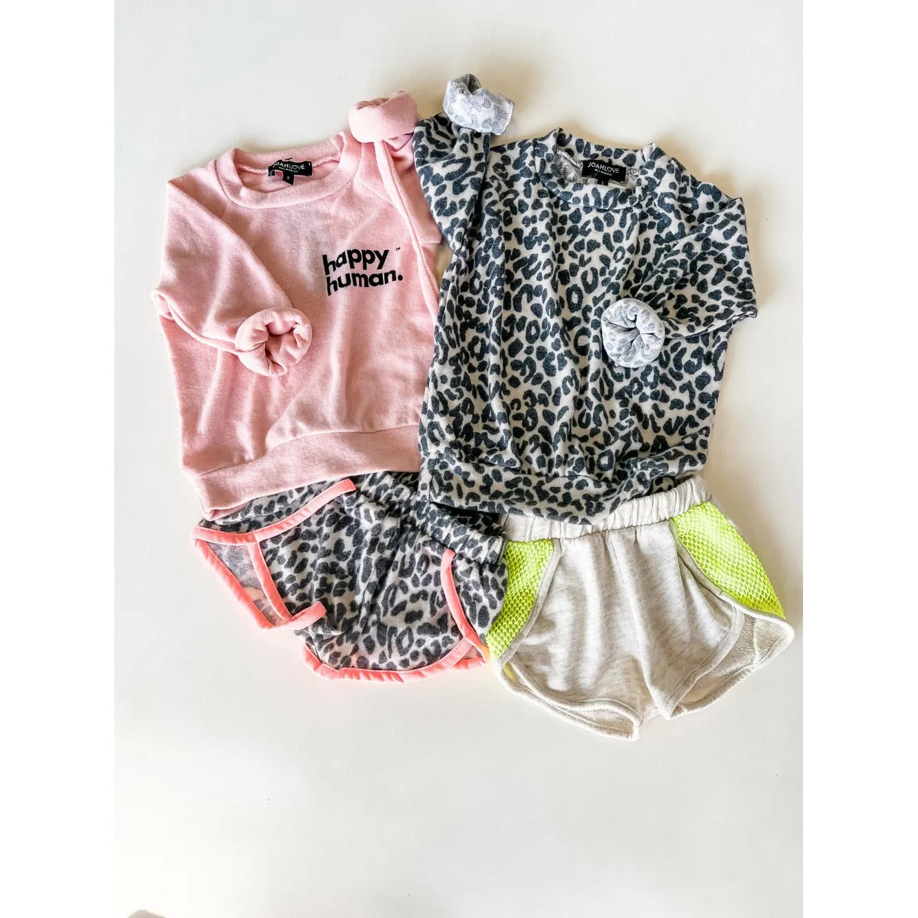 Alfie-Happy Human Kids Top | Pink FC