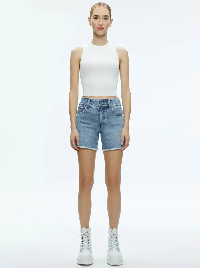 alice   olivia - Han Hr Wwb Shorts in Rockstar Blue