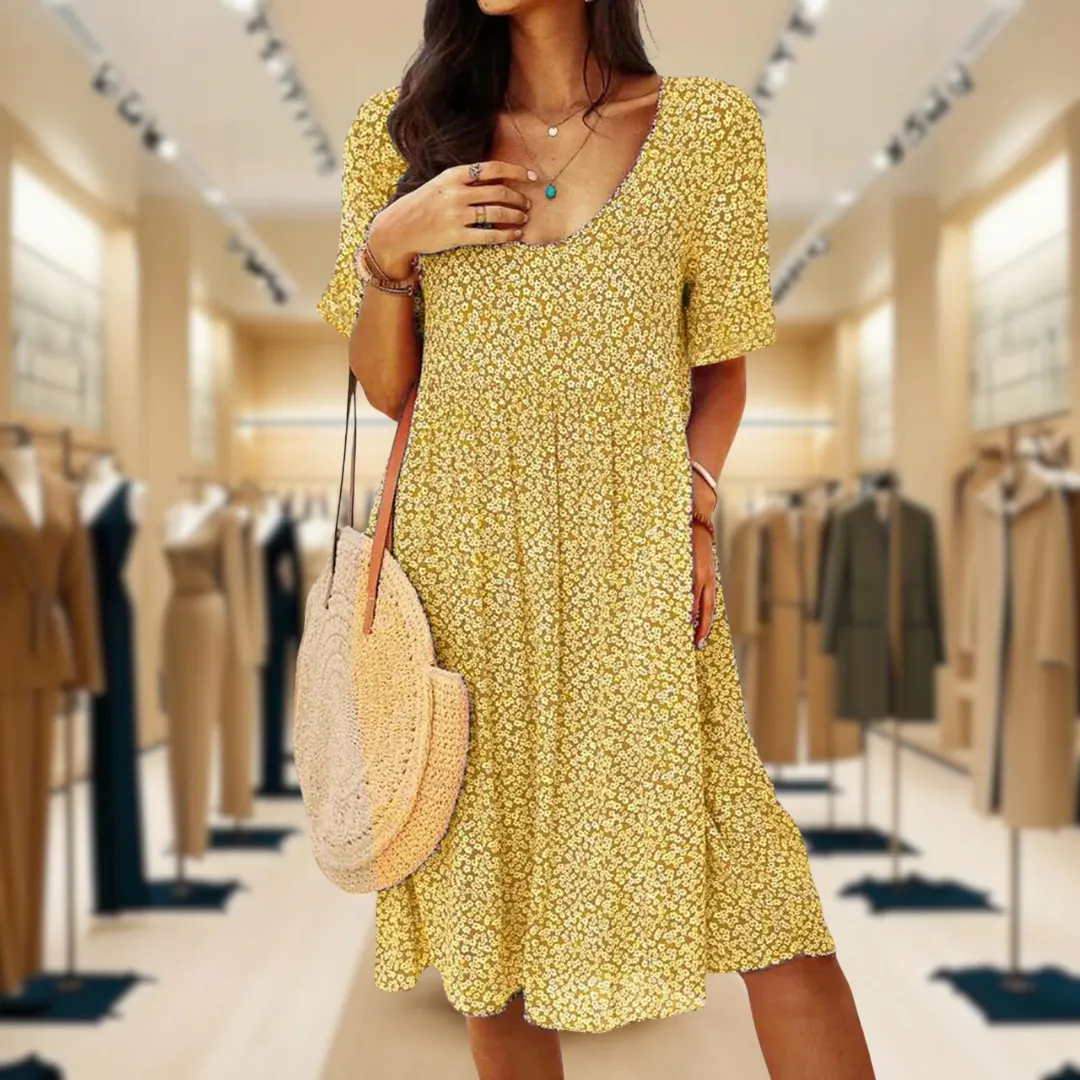 Amaris™ | Elegant Chic Floral Dress
