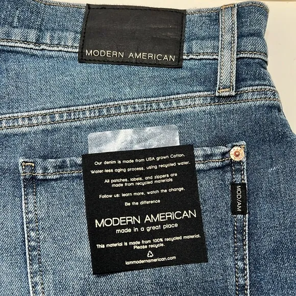 Anthropologie Modern American East Side High Rise Cut Off Short Size 29