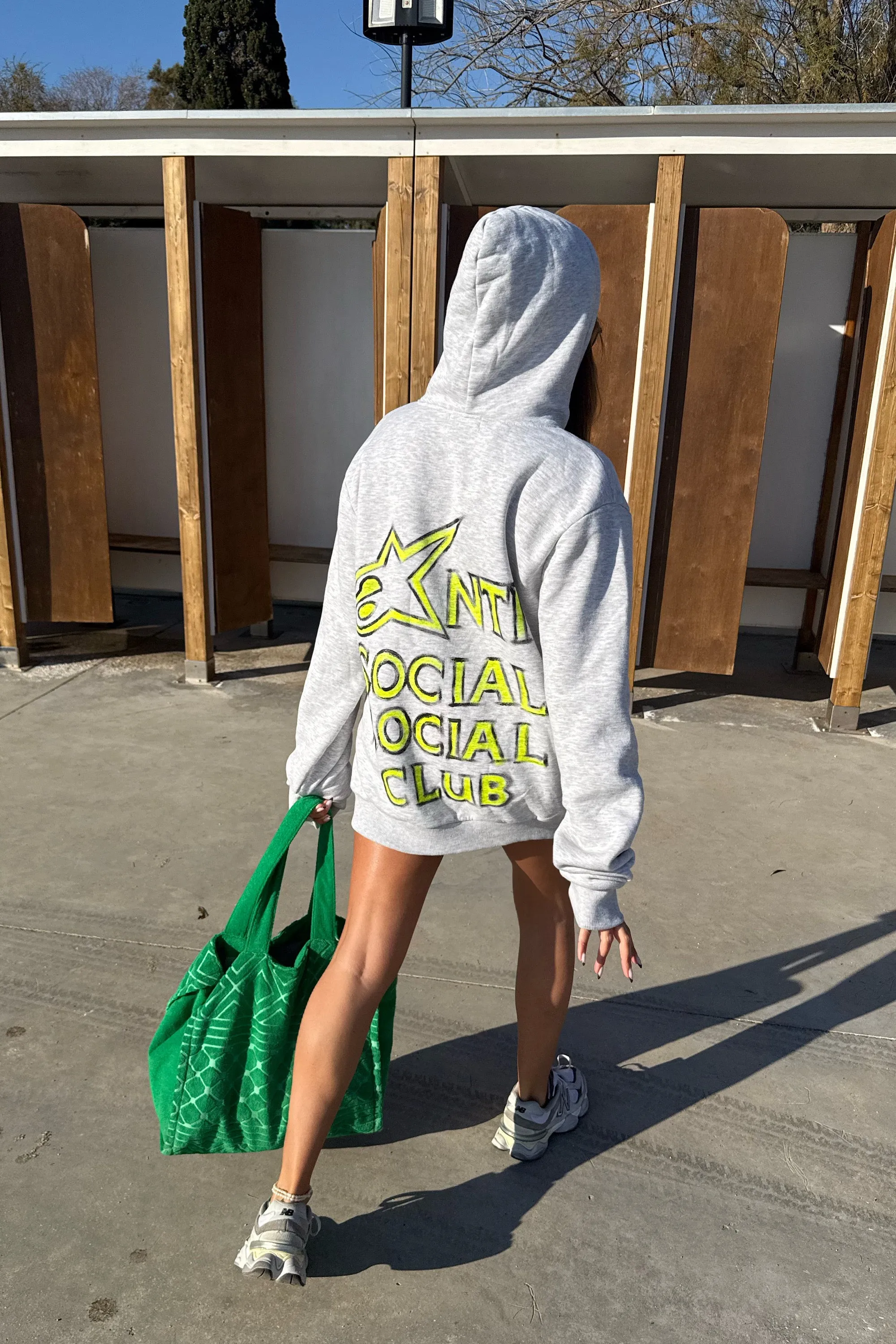 ANTISOCIAL HAND PAINTED ZIP HOODIE