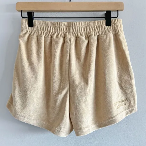 ARAMINTA JAMES Terry Classic Short in Biscuit Color Size 6/XS - NWT