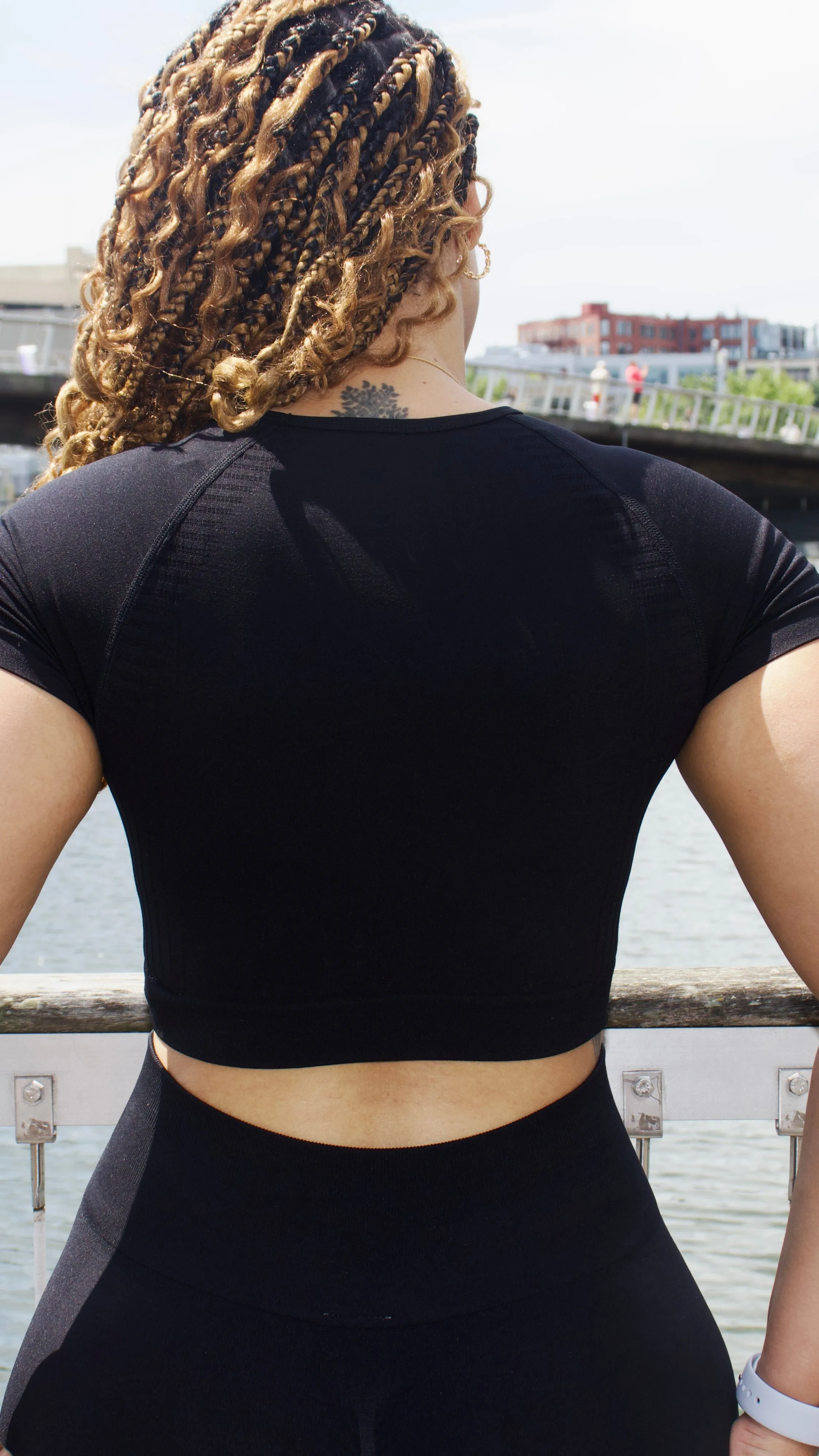 Ayanna Seamless Fitted Crop Top