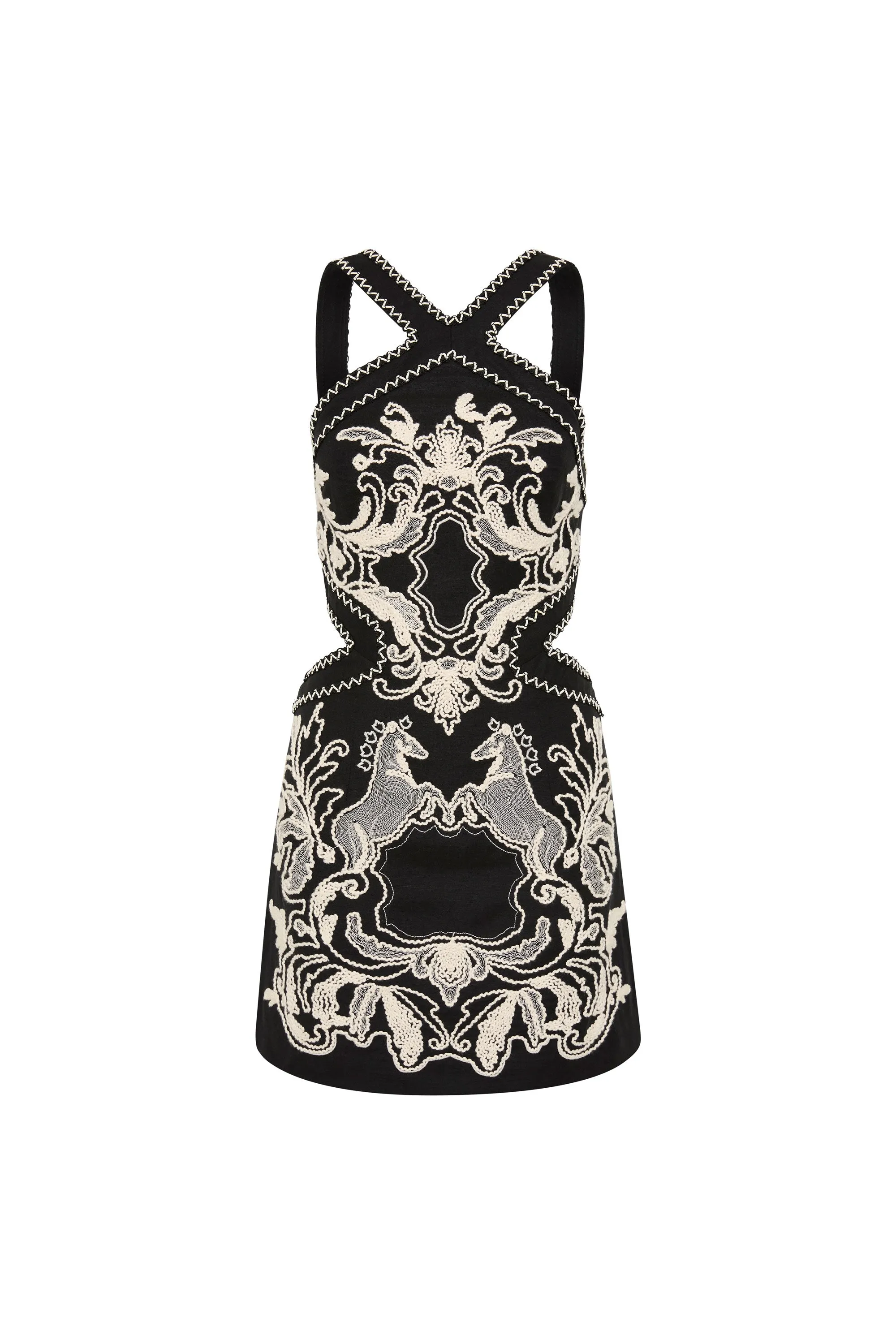 Azera Halter Mini Dress