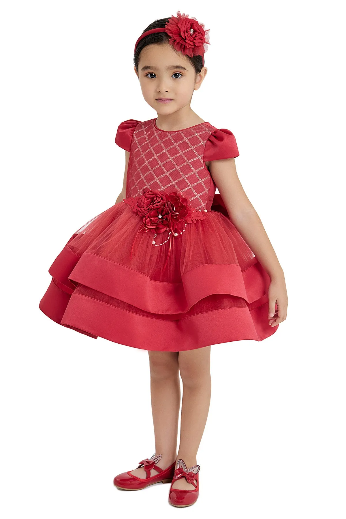 Baby Girl Red Dress for Christmas