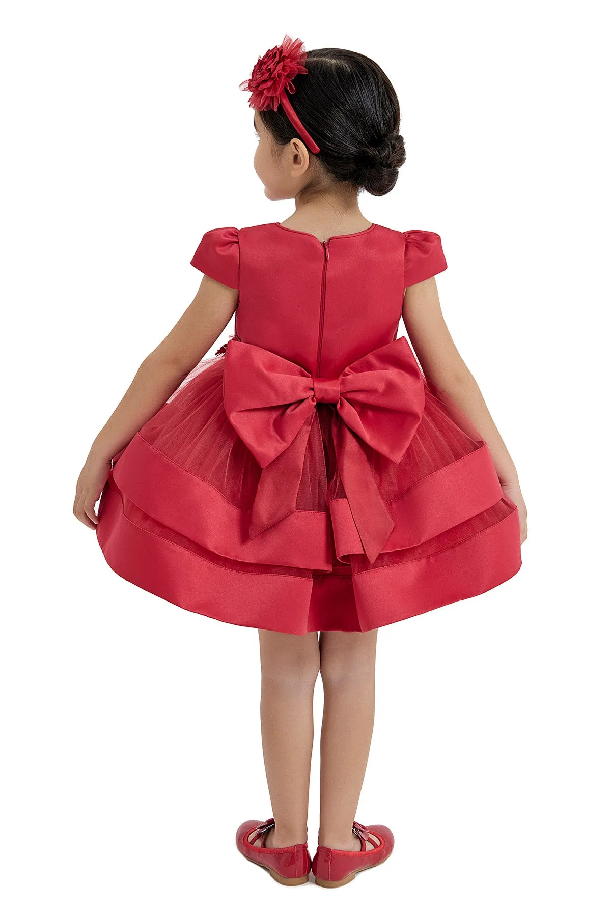 Baby Girl Red Dress for Christmas
