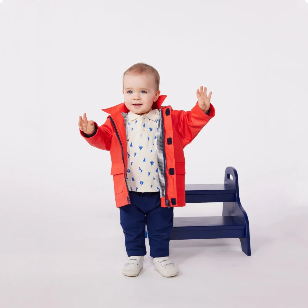 BABY HOODED RAINCOAT