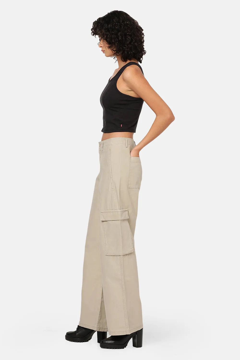 Baggy Cargo Pants Safari