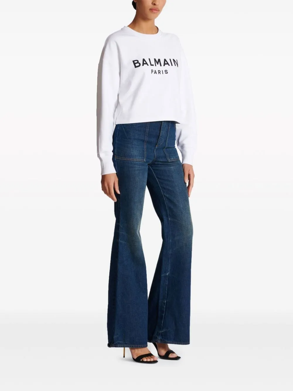 Balmain White Sweater