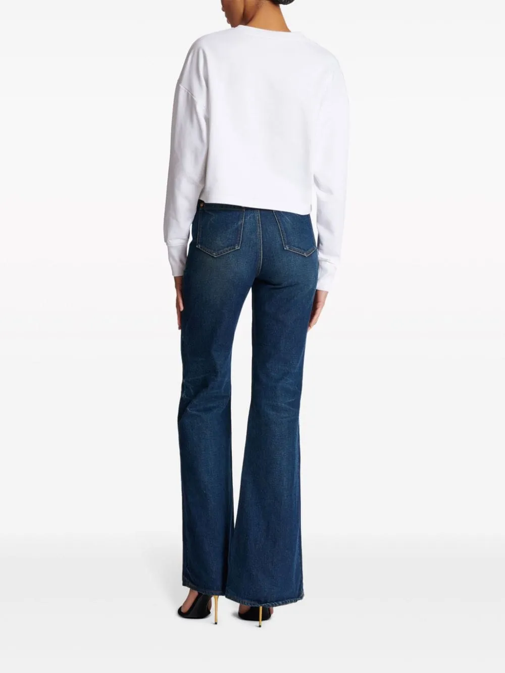Balmain White Sweater