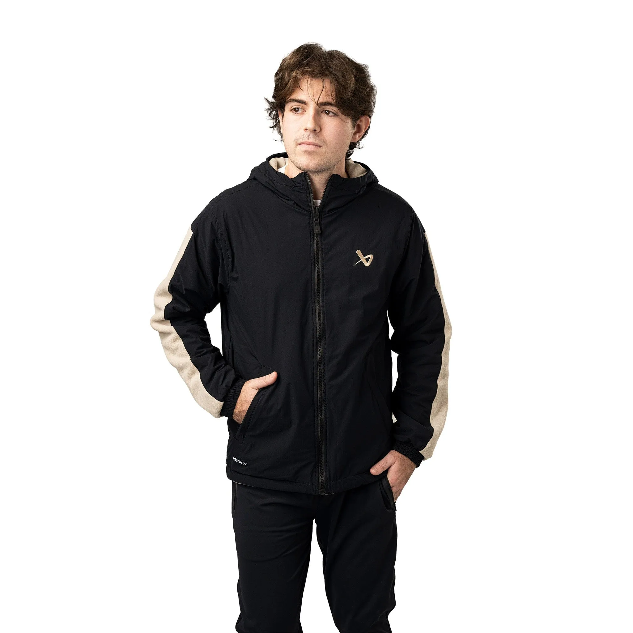 Bauer FLC Reversible Jacket - Black/Tan
