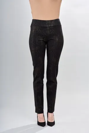 BCP8909PRN Printed Straight Scuba Pants Special Price