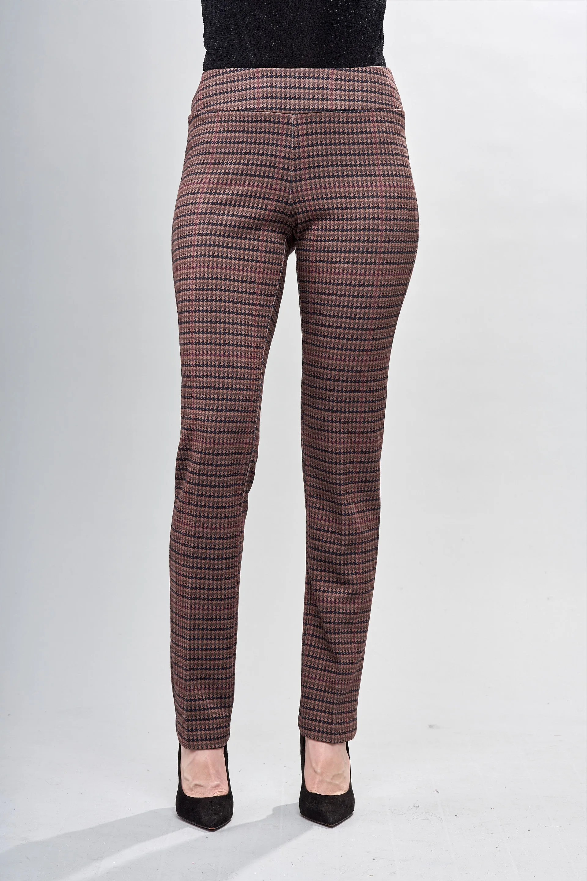 BCP8909PRN Printed Straight Scuba Pants Special Price