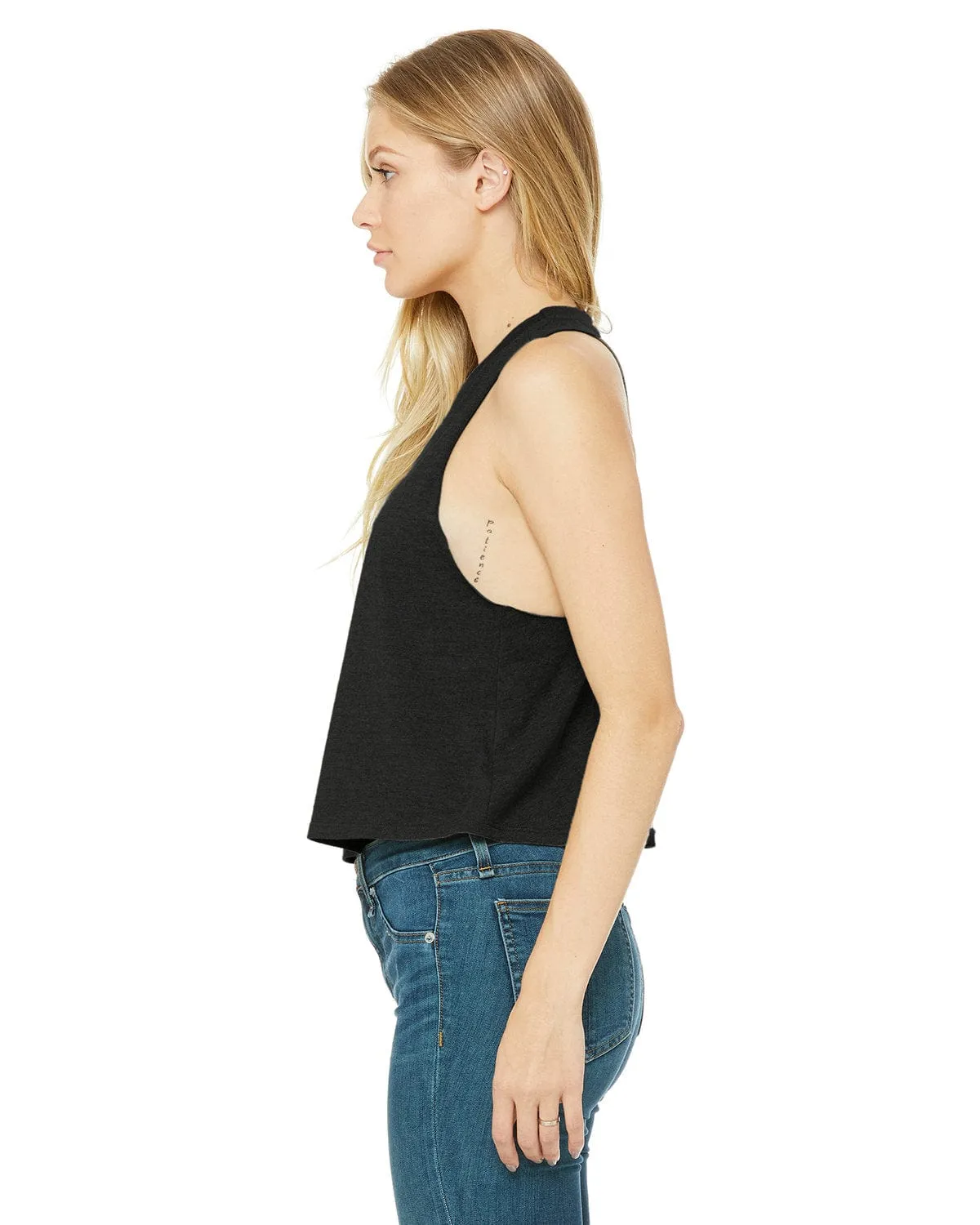 Bella Canvas Ladies Racerback Cropped Tank