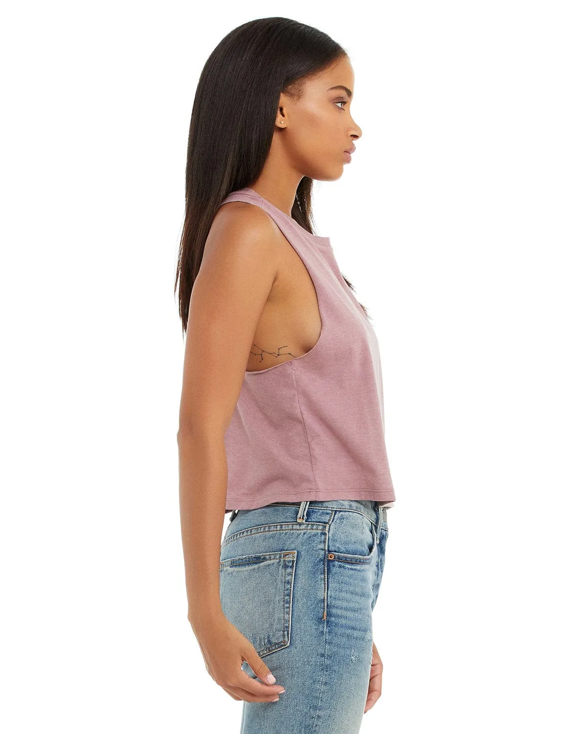 Bella Canvas Ladies Racerback Cropped Tank
