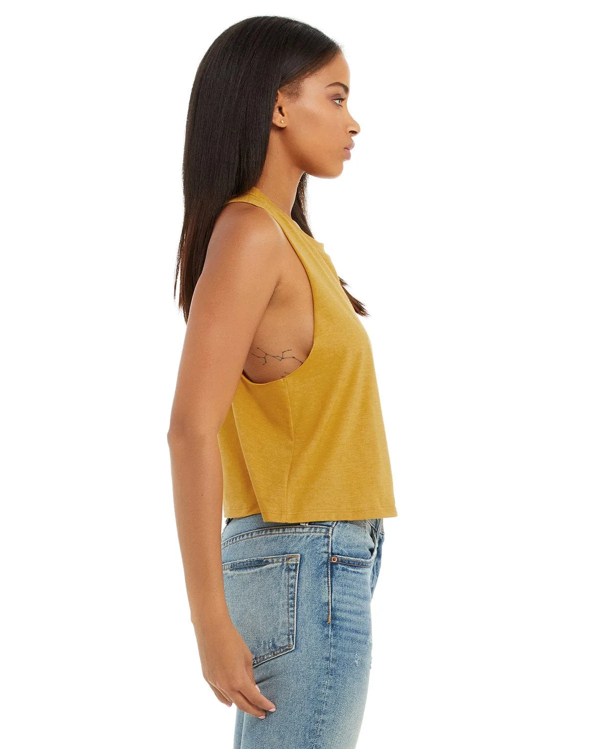 Bella Canvas Ladies Racerback Cropped Tank