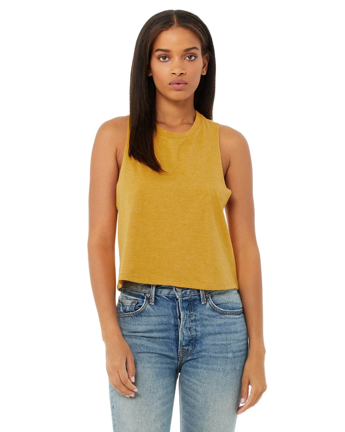Bella Canvas Ladies Racerback Cropped Tank