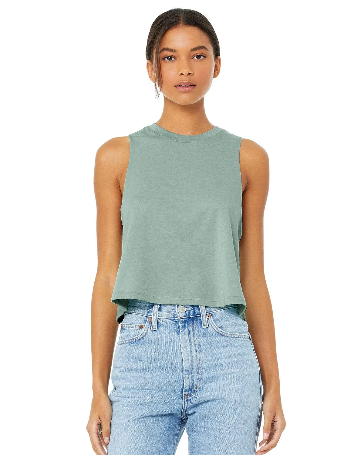 Bella Canvas Ladies Racerback Cropped Tank