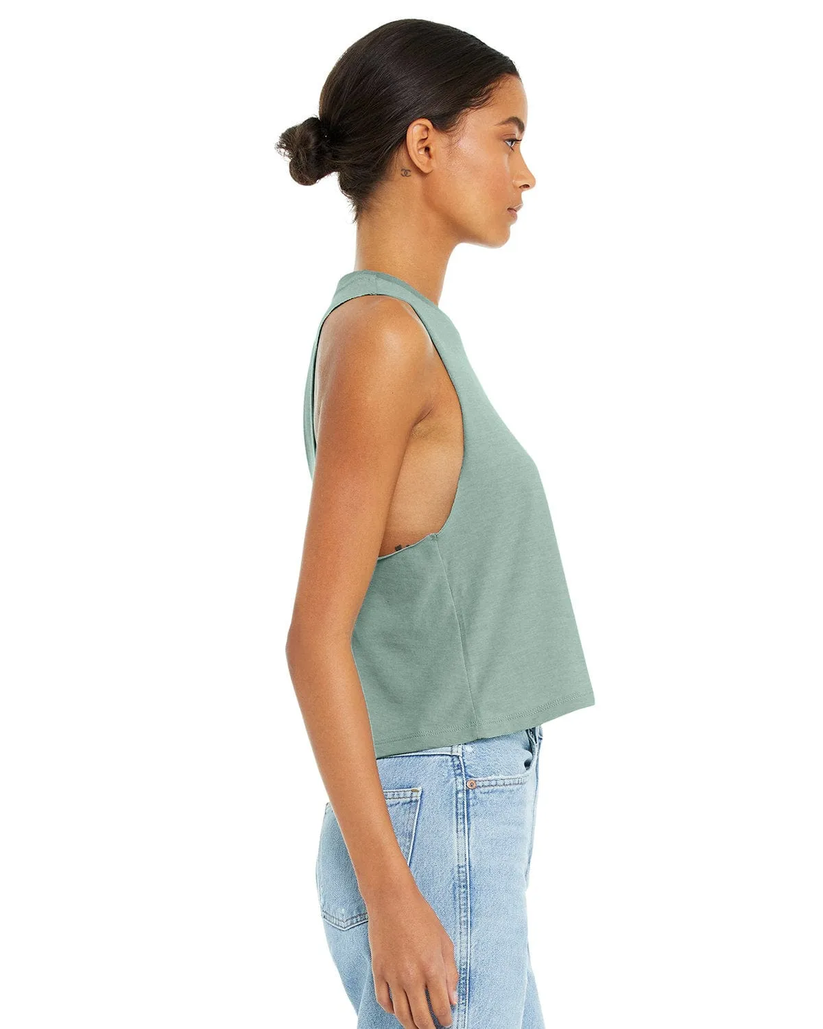 Bella Canvas Ladies Racerback Cropped Tank