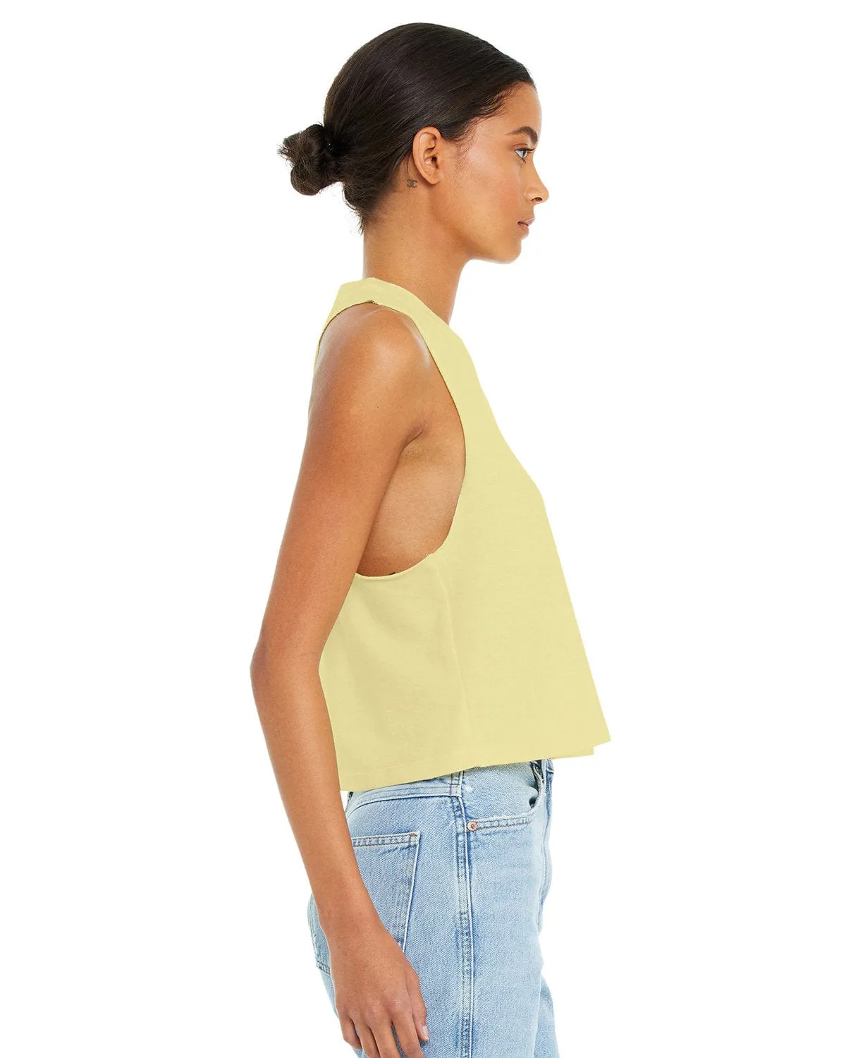 Bella Canvas Ladies Racerback Cropped Tank