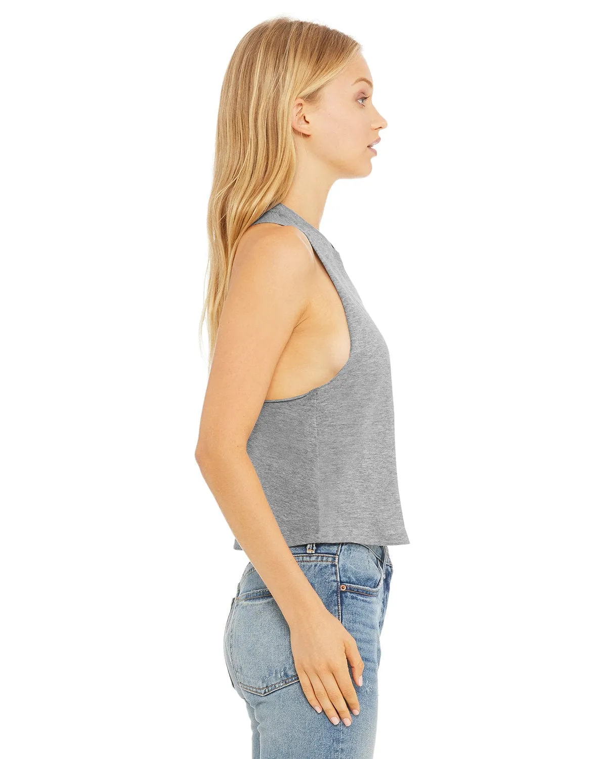Bella Canvas Ladies Racerback Cropped Tank