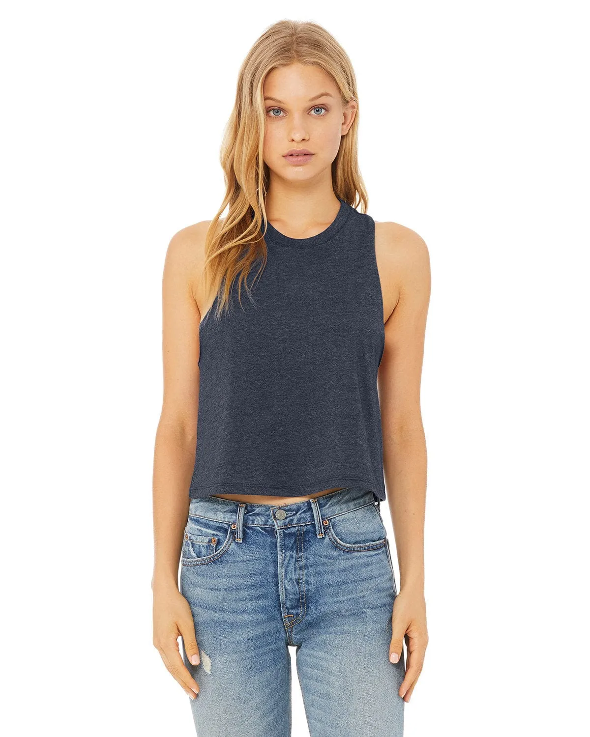 Bella Canvas Ladies Racerback Cropped Tank