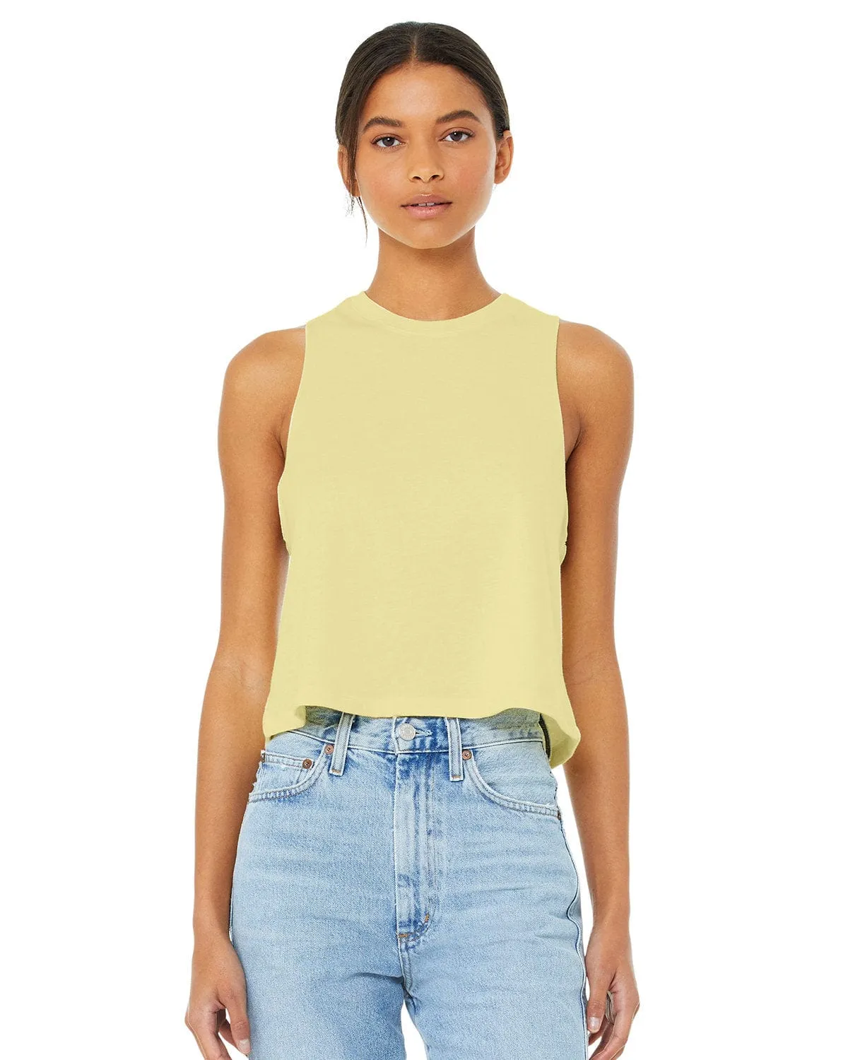 Bella Canvas Ladies Racerback Cropped Tank