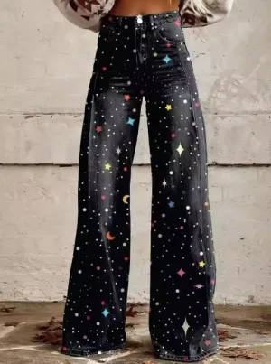 Bianca | Boho Wide-Leg Pants