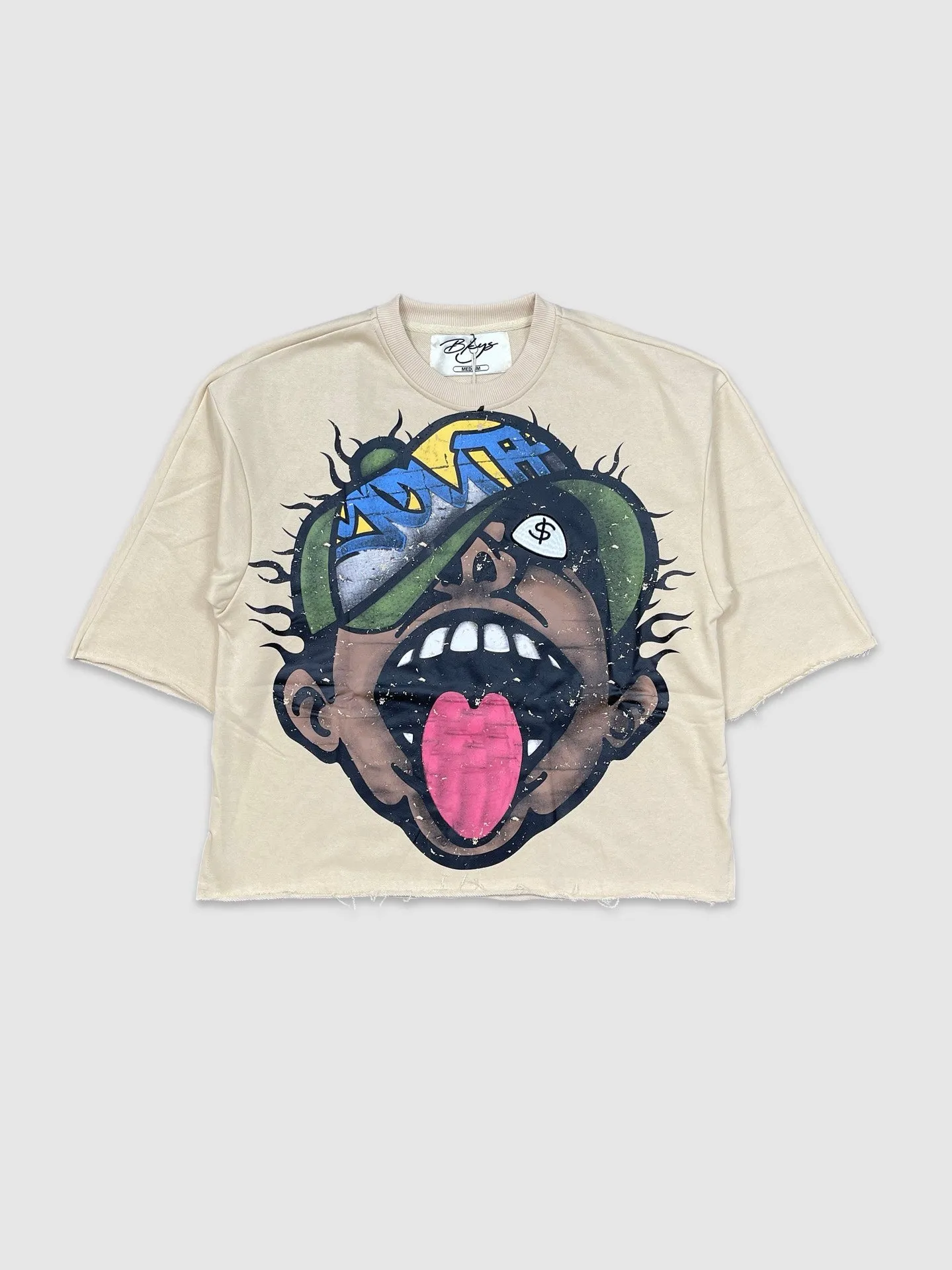 BKYS-T1230-Crash Cropped Tee