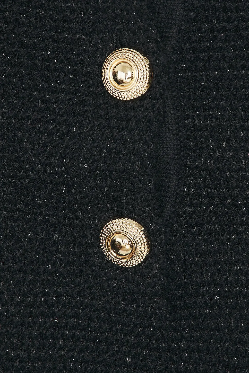 Black Knit Contrast Collar Mini Dress