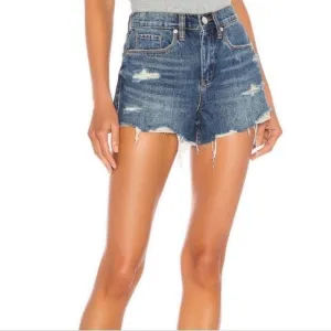 BLANKNYC, The Barrow‎ Vintage High-Rise Distressed Shorts, Size 29 - NWT